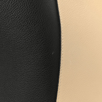 Louis Vuitton Calfskin Lockme Go Tote Black Vanilla 11 of 11