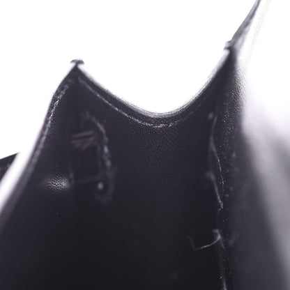 Hermes Matte Alligator Mini Kelly Sellier 20 Black 7 of 39