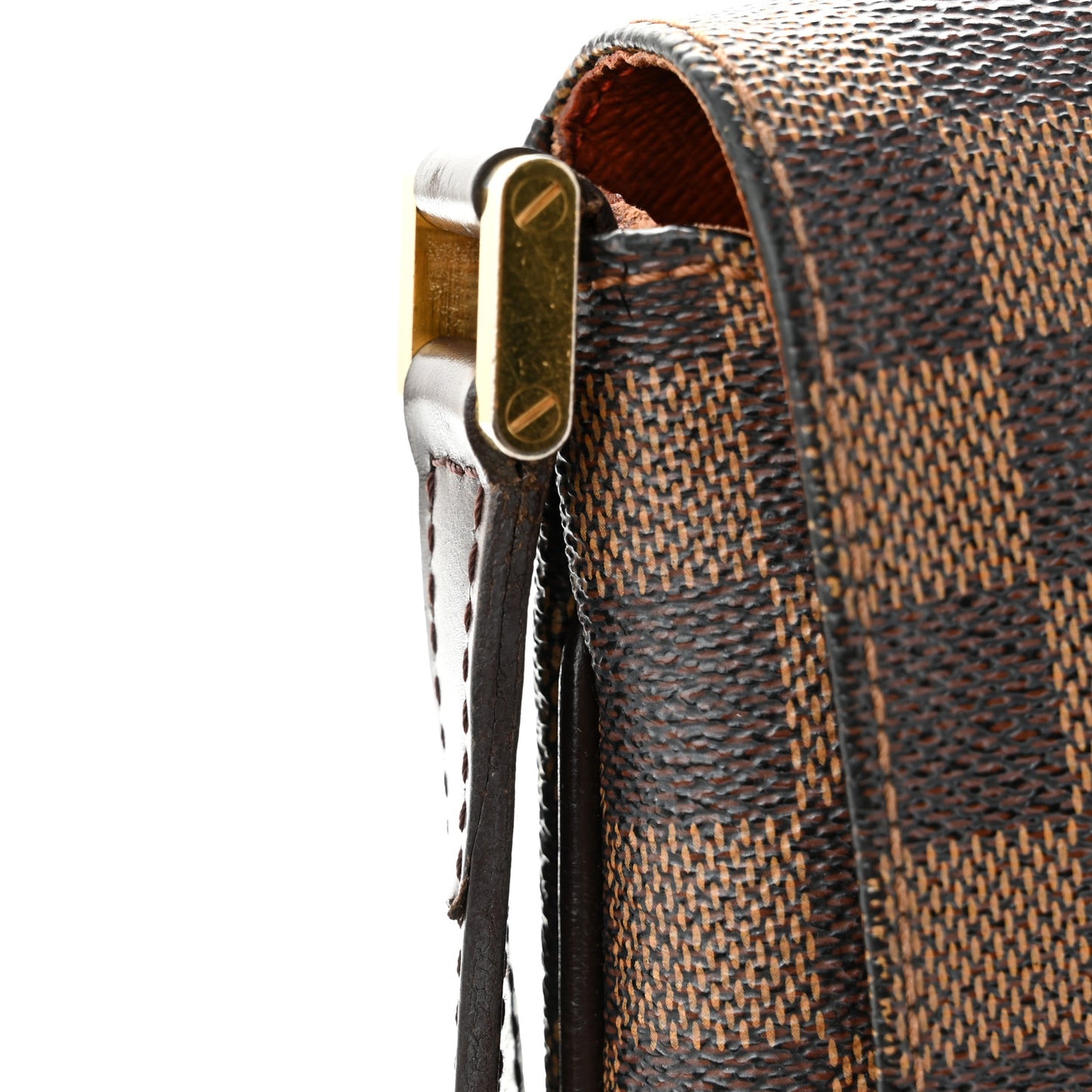 Damier Ebene Musette Salsa Long Strap