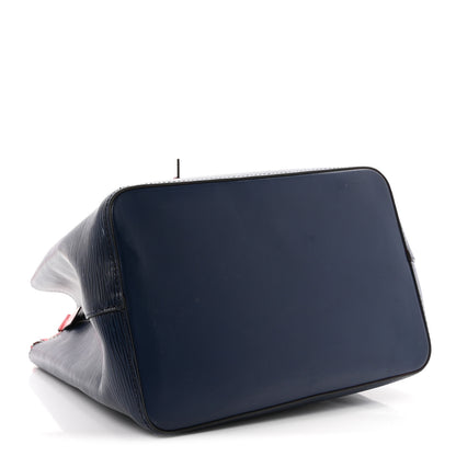 Louis Vuitton Epi NeoNoe MM Indigo 4 of 10