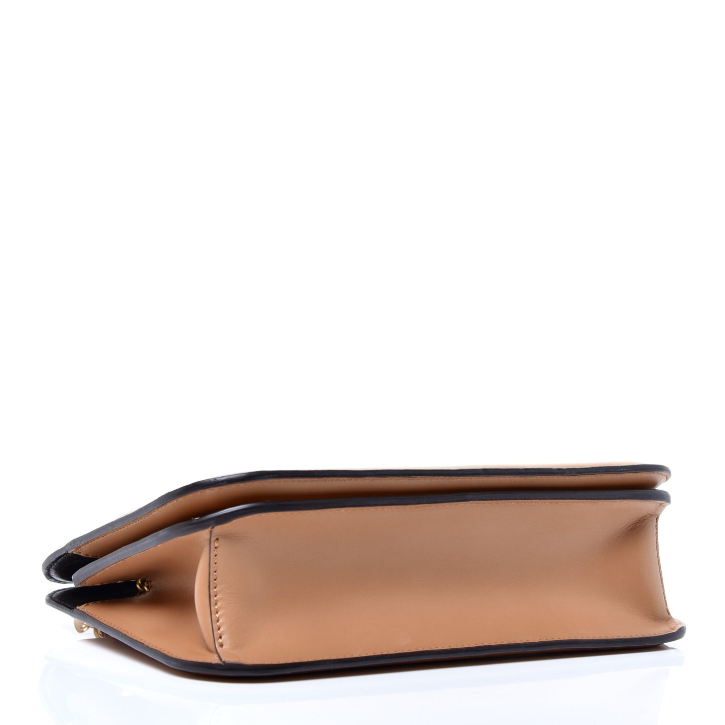 Vitello King Nubuck Pequin Karligraphy Pocket Shoulder Bag Biscuit Tobacco Moro