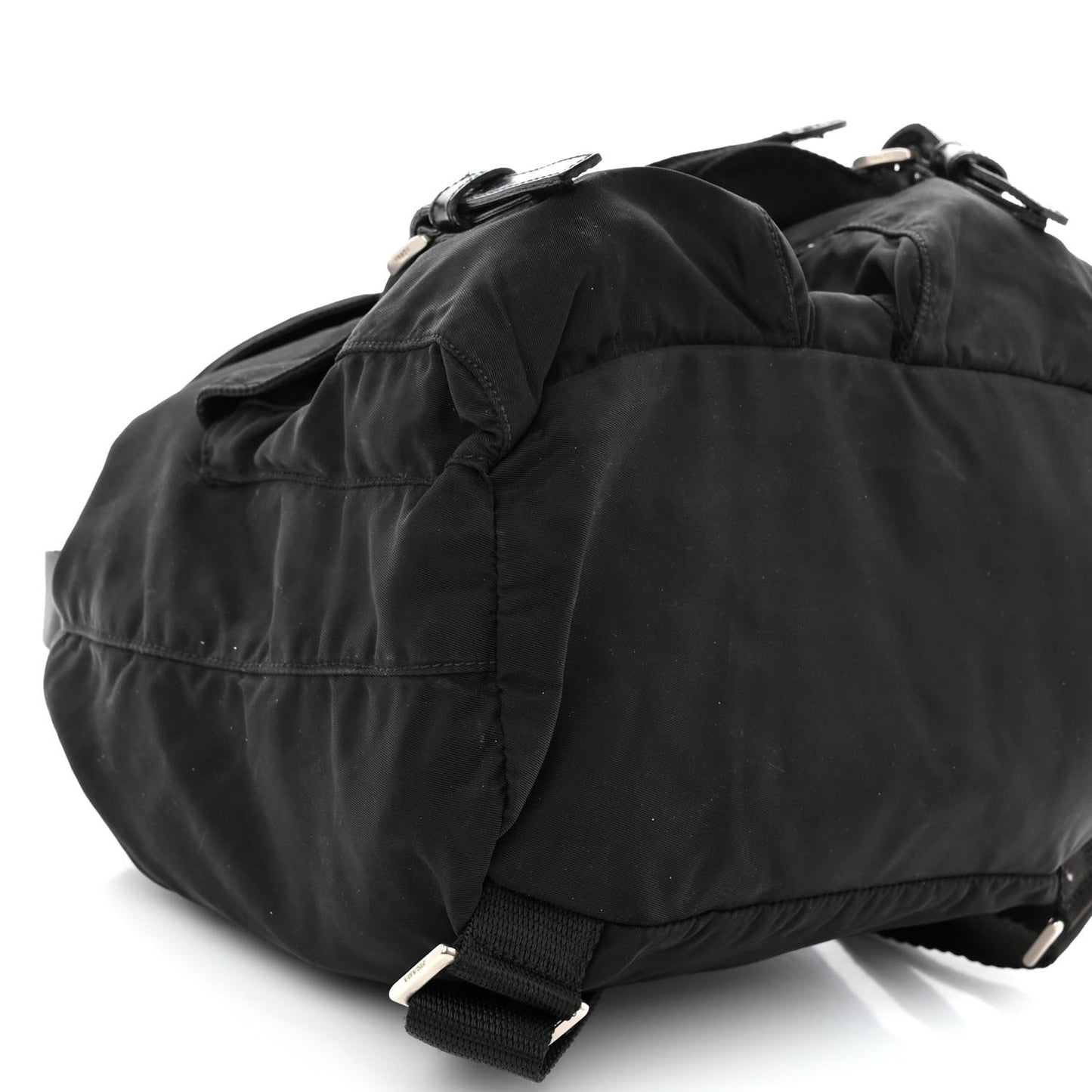 Tessuto Nylon Vela Small Backpack Black