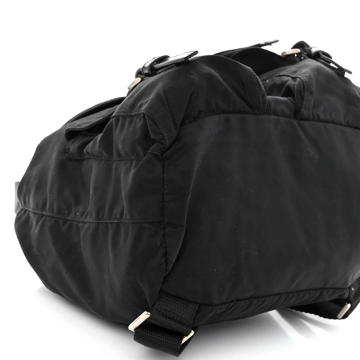 Prada Tessuto Nylon Vela Small Backpack Black 8 of 9