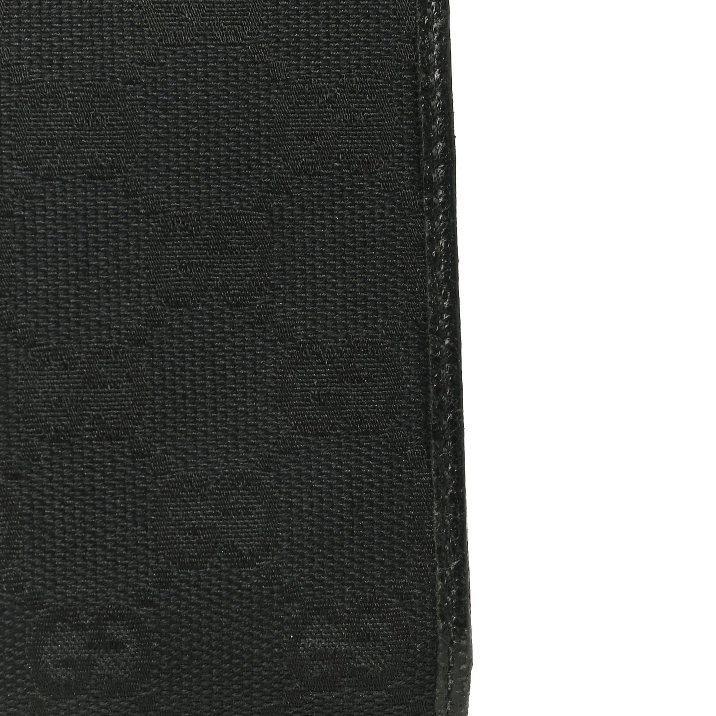 Monogram Grained Calfskin Ladies Web Continental Wallet Black