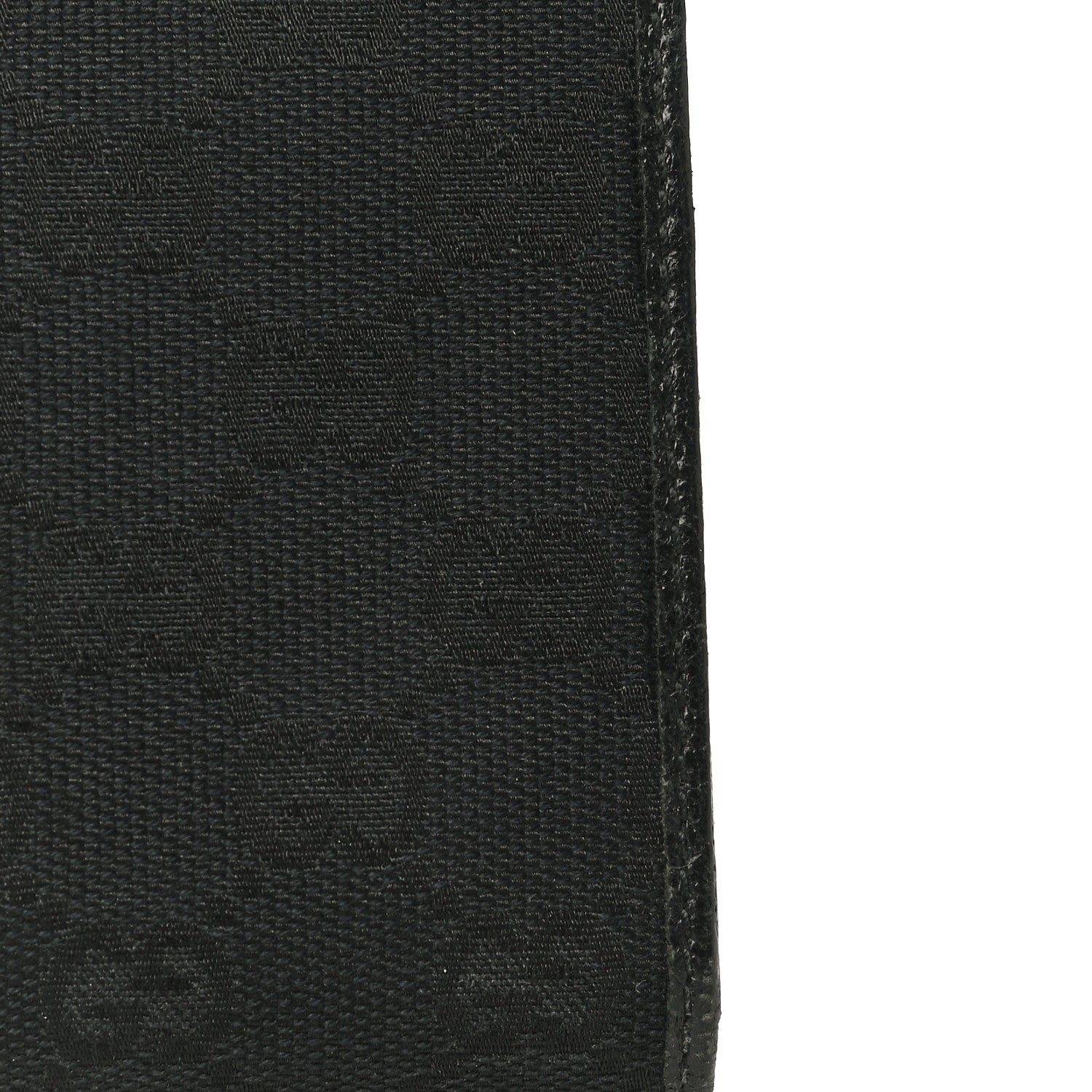 Gucci Monogram Grained Calfskin Ladies Web Continental Wallet Black 17 of 22