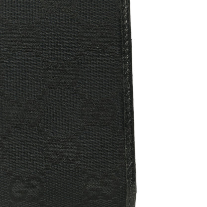 Gucci Monogram Grained Calfskin Ladies Web Continental Wallet Black 17 of 22