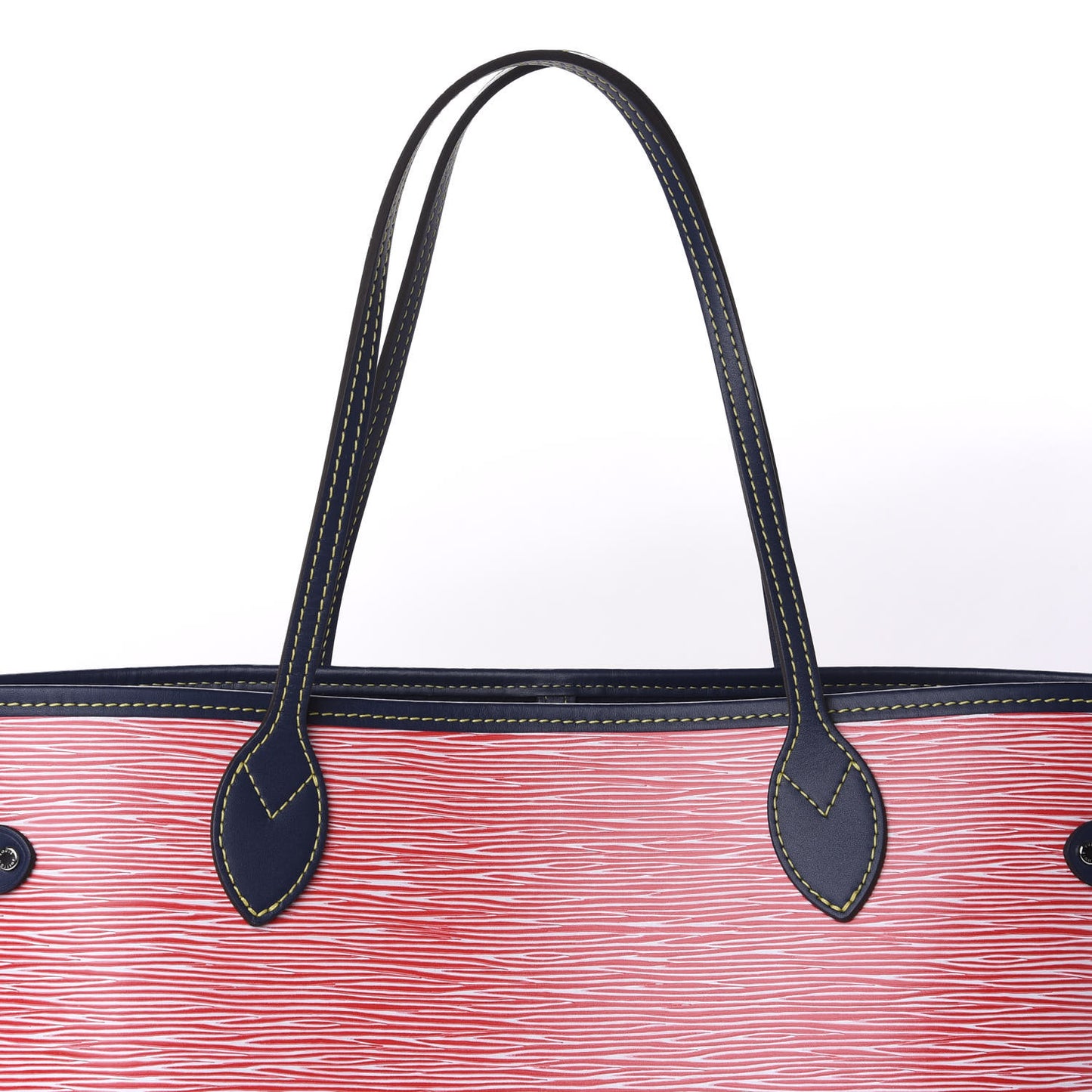 Epi Neverfull MM Denim Red