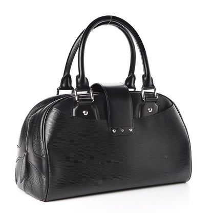 Louis Vuitton Epi Bowling Montaigne GM Black 3 of 11