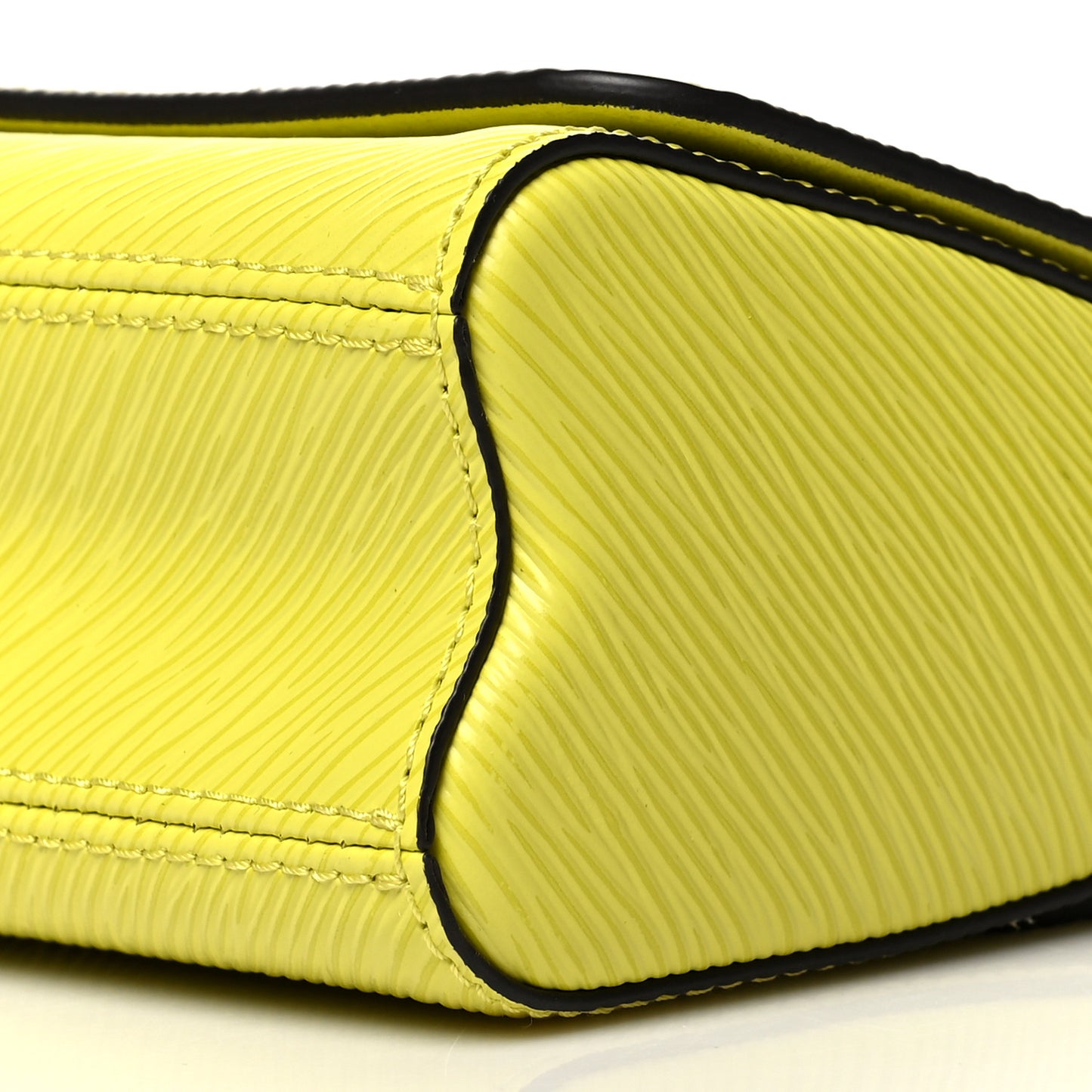 Epi Twist Shoulder Bag Mini Citron Yellow