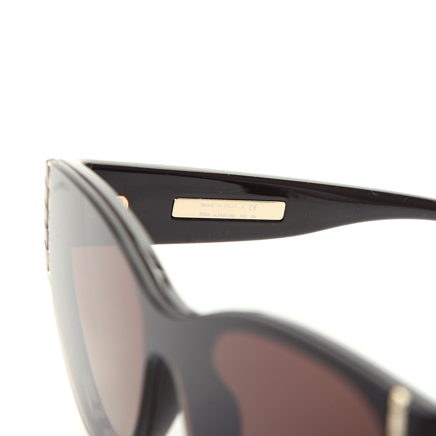 Chanel CC Cat Eye Sunglasses 6054 Brown 6 of 8