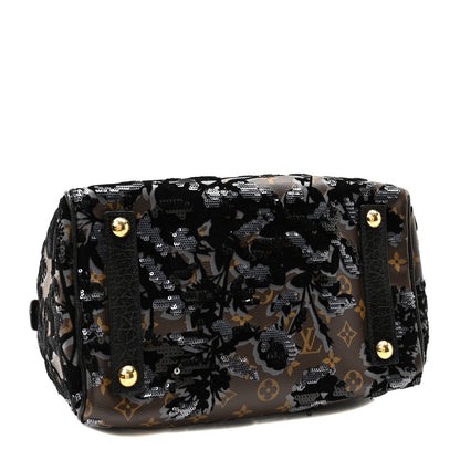 Louis Vuitton Monogram Fleur De Jais Sequins Speedy 30 4 of 9