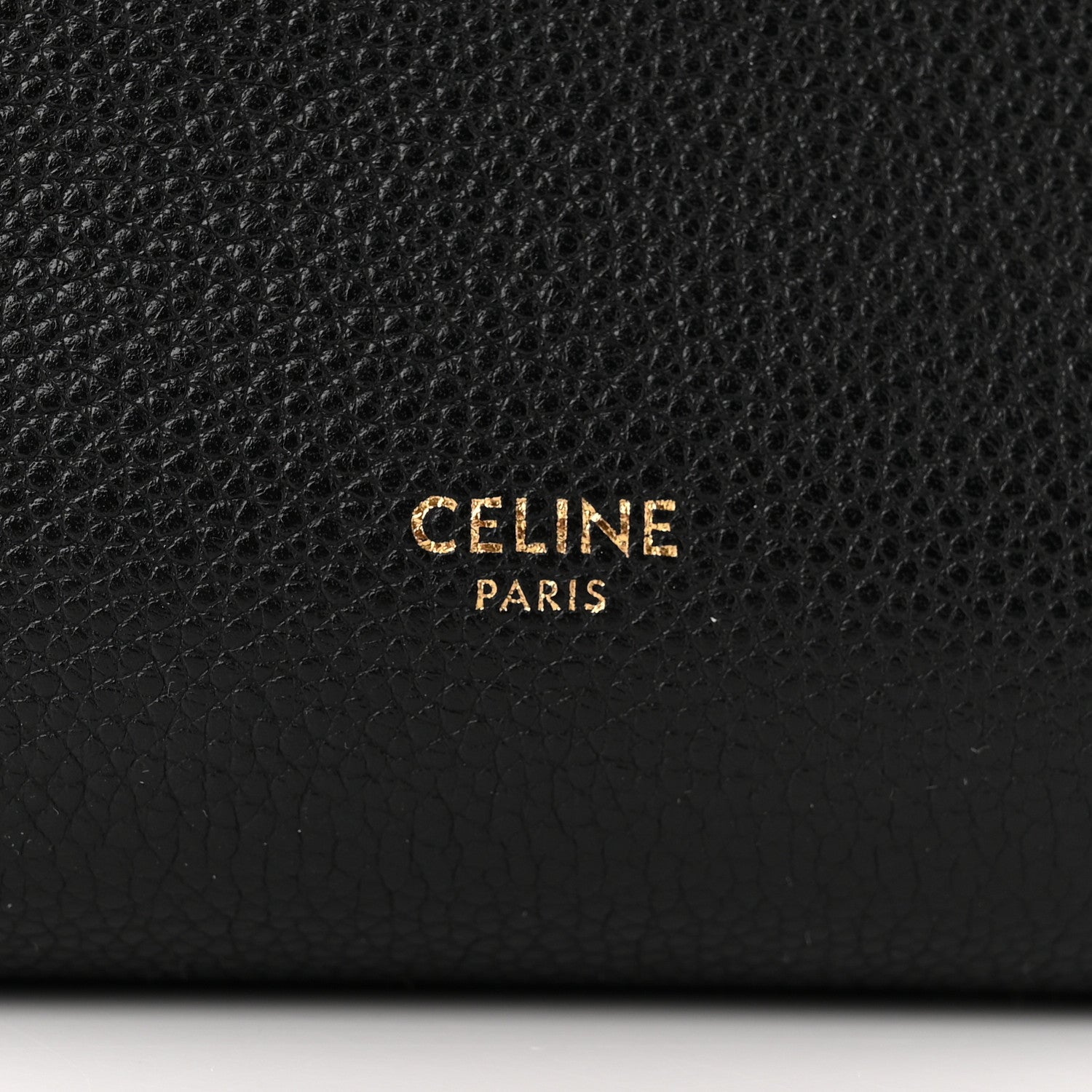 Celine Soft Grained Calfskin Small Sangle Bucket Bag Black 6 of 9