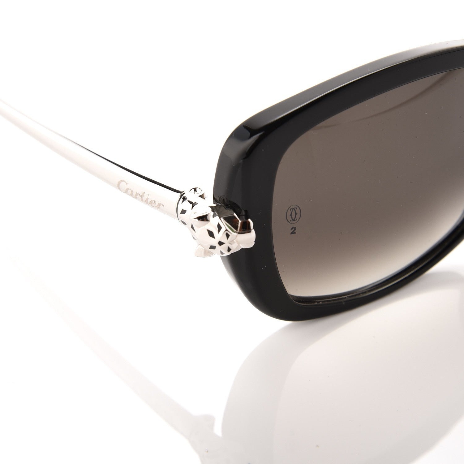 Cartier Panthere Wild De Sunglasses Black 7 of 8
