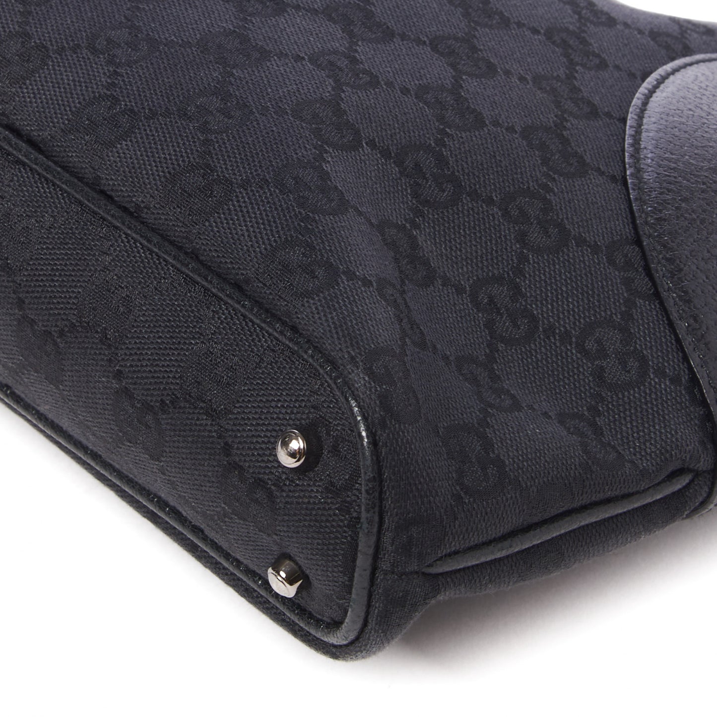Monogram Shoulder Bag Black