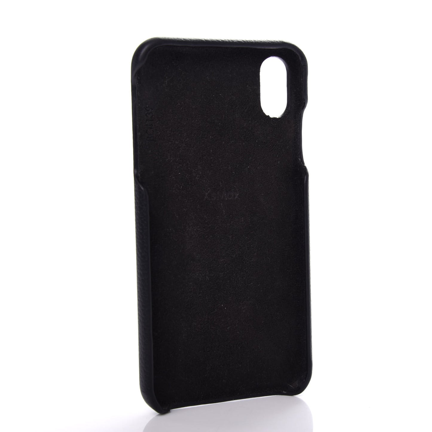 Monogram iPhone XS Max Bumper Black