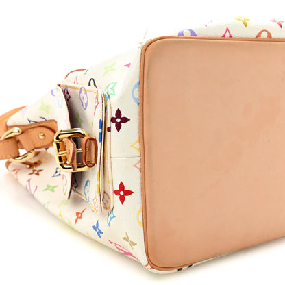 Louis Vuitton Monogram Multicolor Petit Noe White 8 of 10