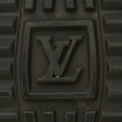 Louis Vuitton Suede Monogram Run Away Sneakers 37.5 Black 9 of 18