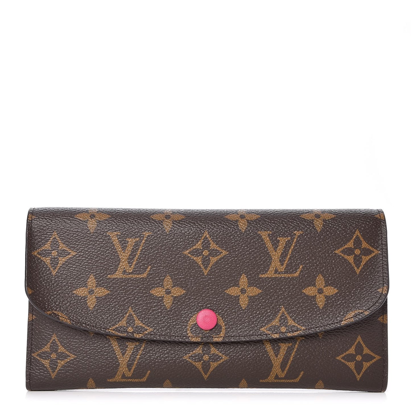 Monogram Emilie Wallet Hot Pink