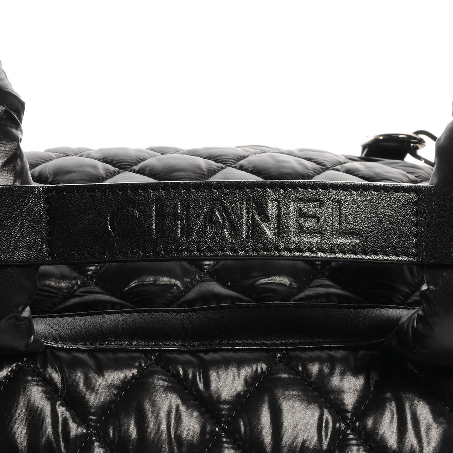 Nylon Coco Cocoon Backpack Black