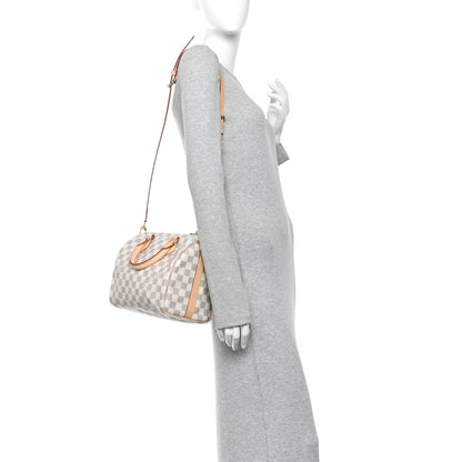 Louis Vuitton Damier Azur Speedy Bandouliere 25 2 of 9