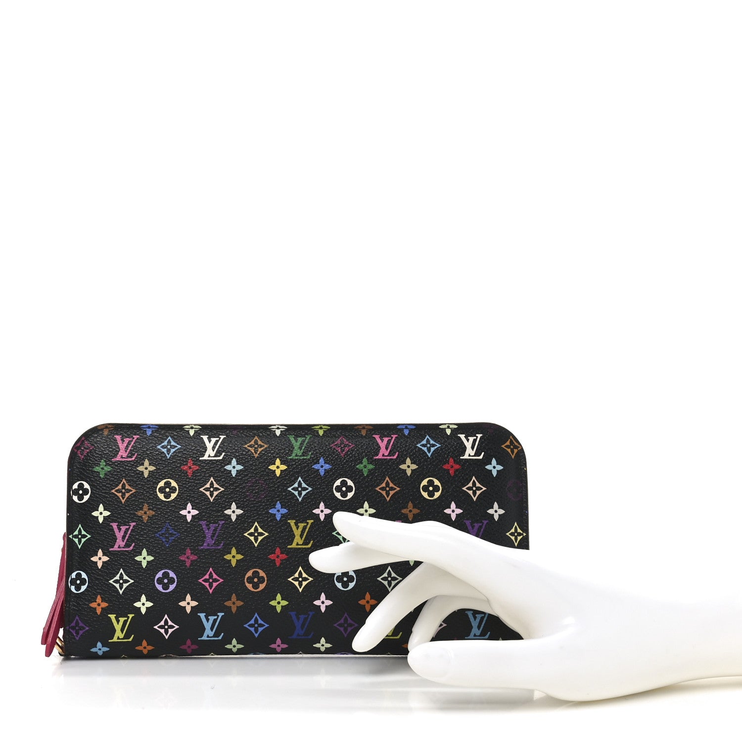 Louis Vuitton Monogram Multicolor Insolite Wallet Black Grenade 2 of 6