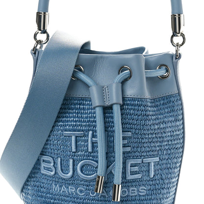 Marc Jacobs Woven The Bucket Bag Pale Blue 9 of 11