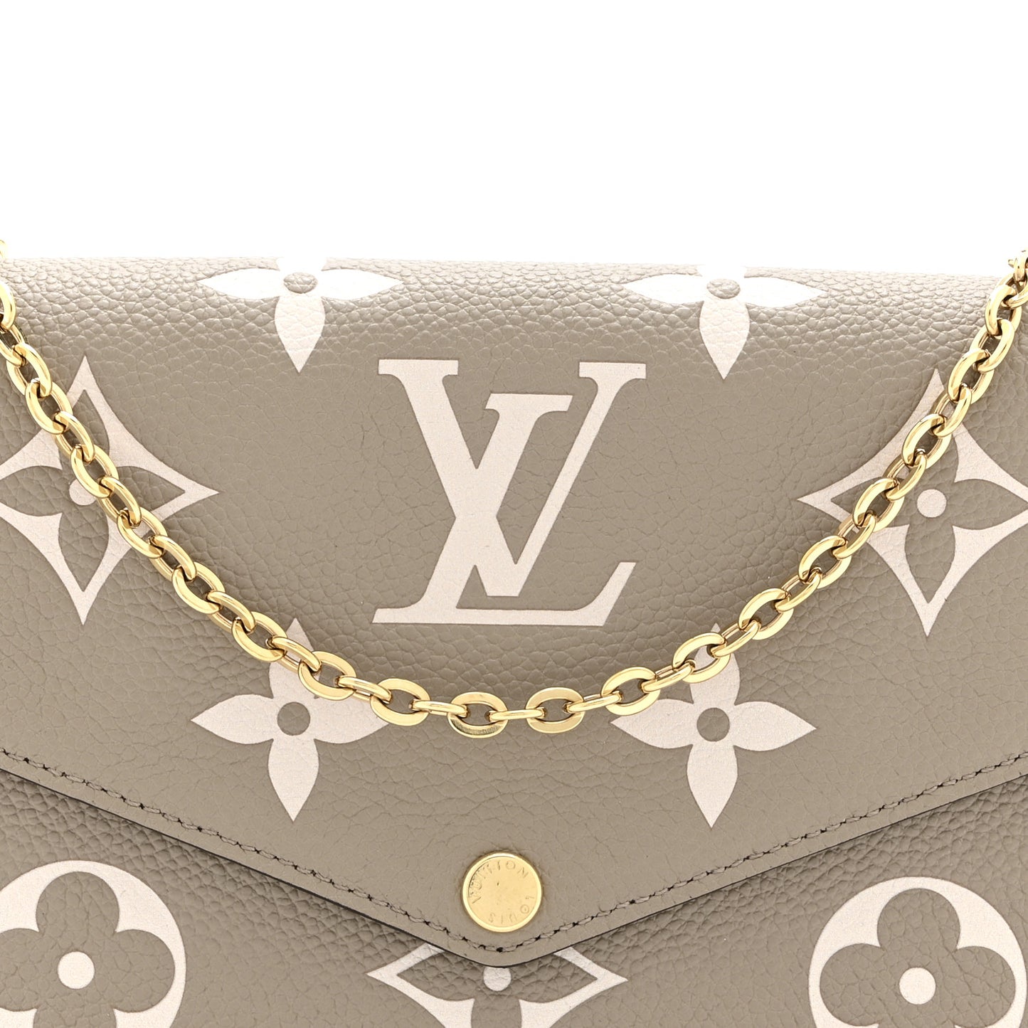 Empreinte Monogram Giant Felicie Pochette Tourterelle Creme
