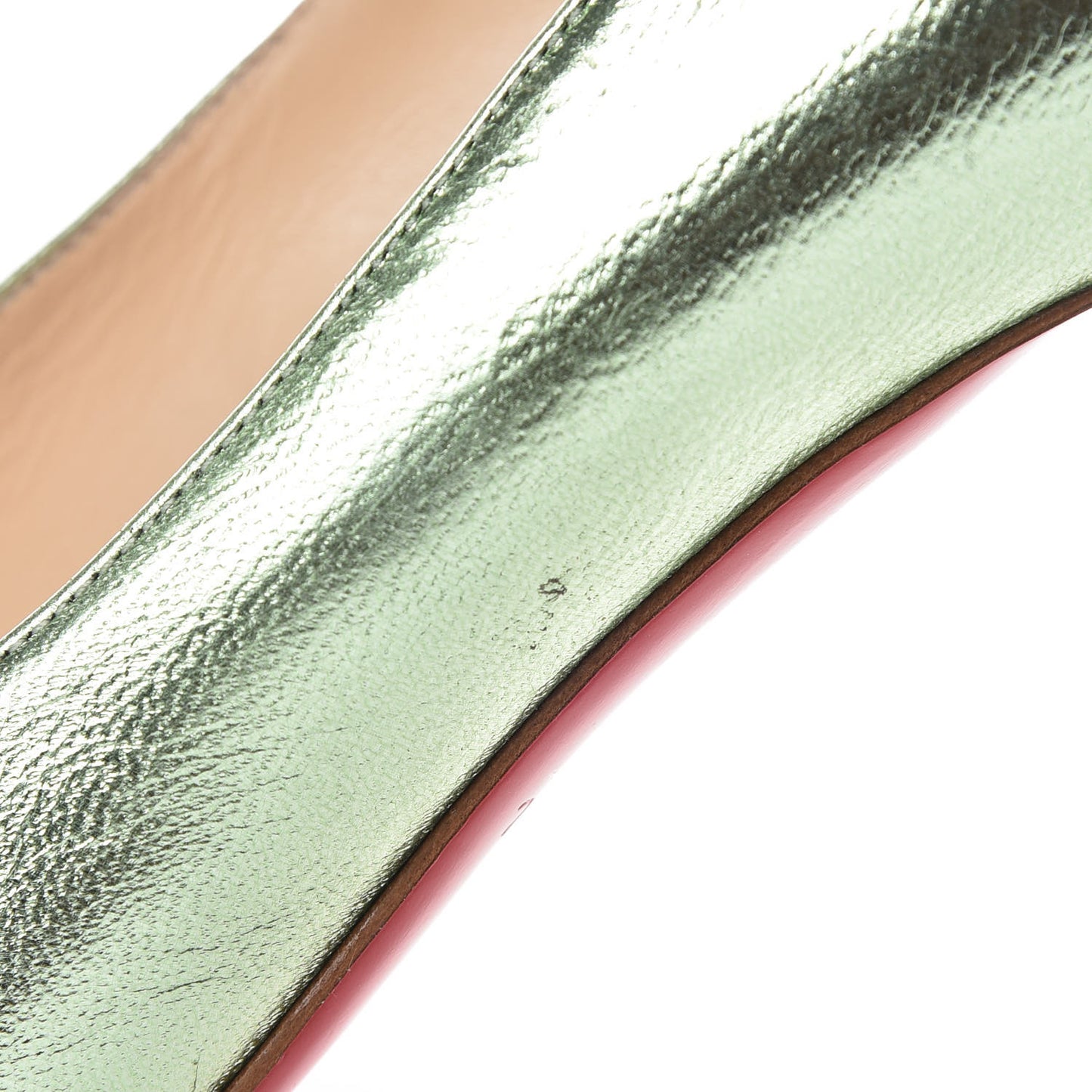 Metallizzato Nappa Fifi 80 Pumps 38 Verde