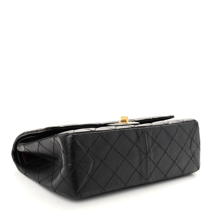 Chanel Aged Calfskin Quilted 2.55 Reissue 226 Flap Black 4 of 11