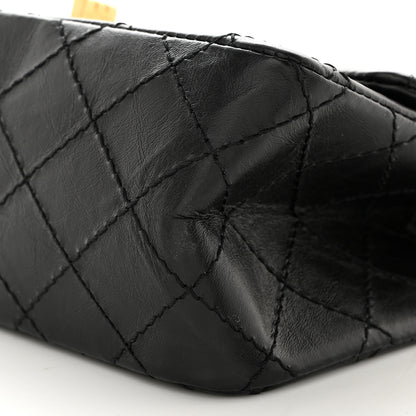 Chanel Aged Calfskin Quilted 2.55 Reissue Mini Flap Black 10 of 10