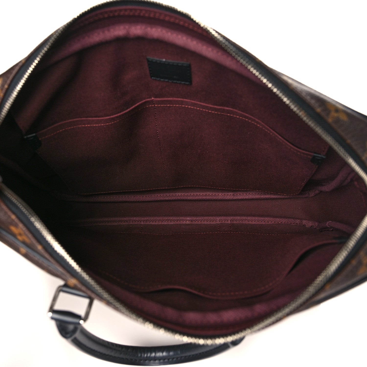 Louis Vuitton Monogram Macassar Porte-Documents Voyage PM 5 of 8