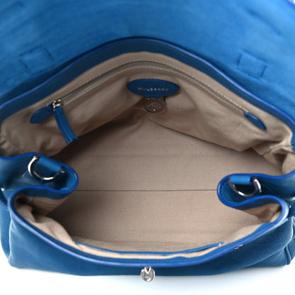 Mulberry Polished Buffalo Medium Alexa Bluebell Blue 4 of 4