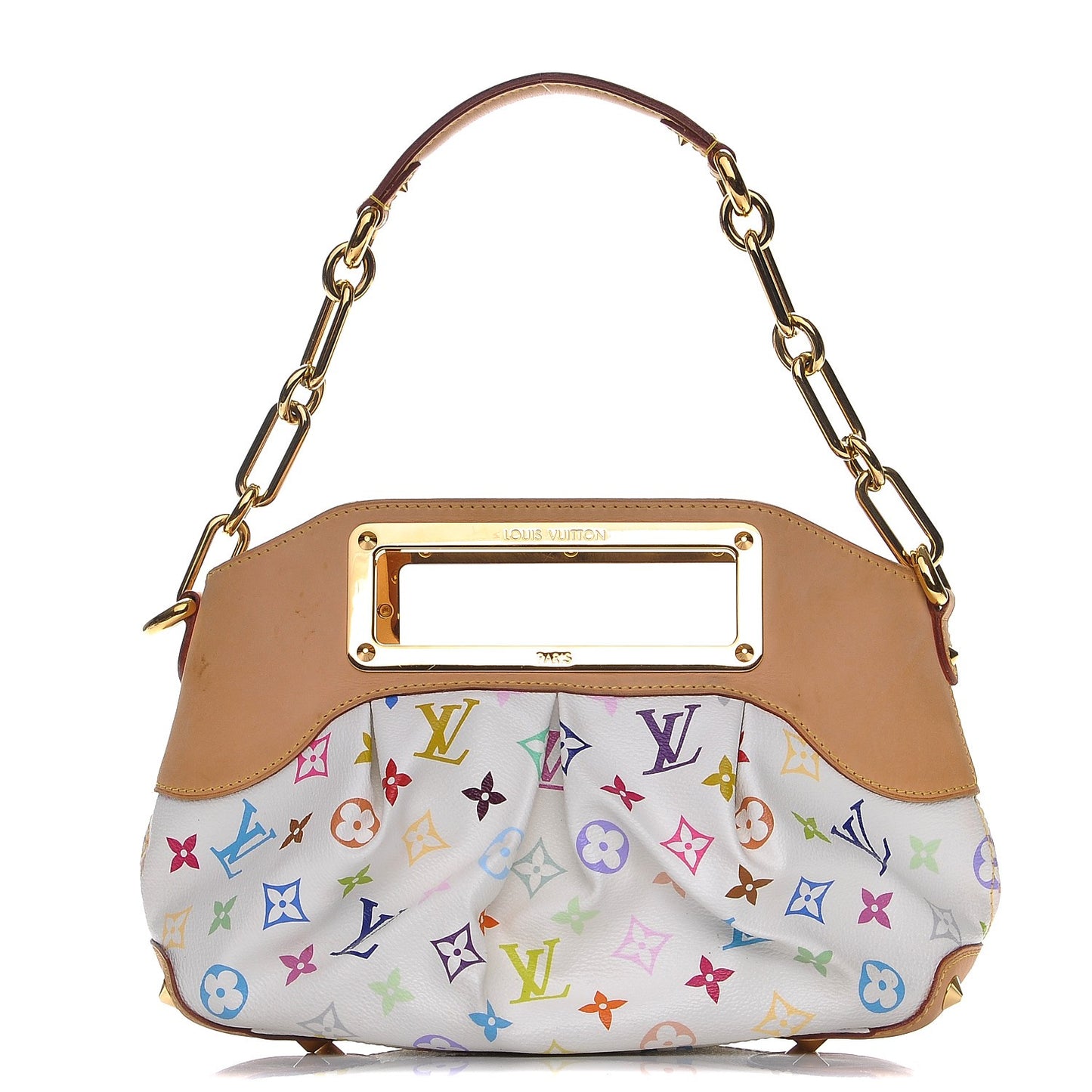 Monogram Multicolor Judy PM White