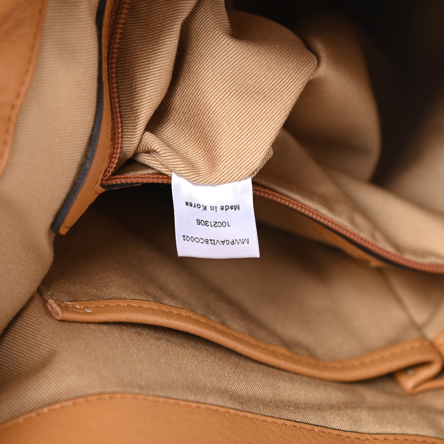 MCM Visetos Medium Essentials Shopper Tote Cognac 8 of 12