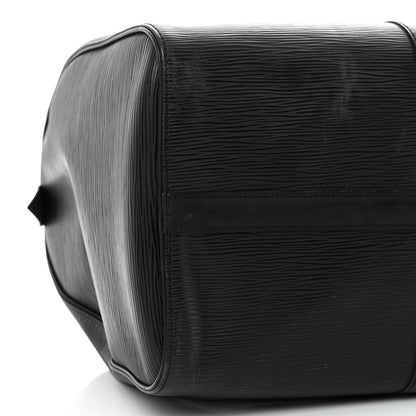 Louis Vuitton Epi Keepall 45 Black 7 of 9