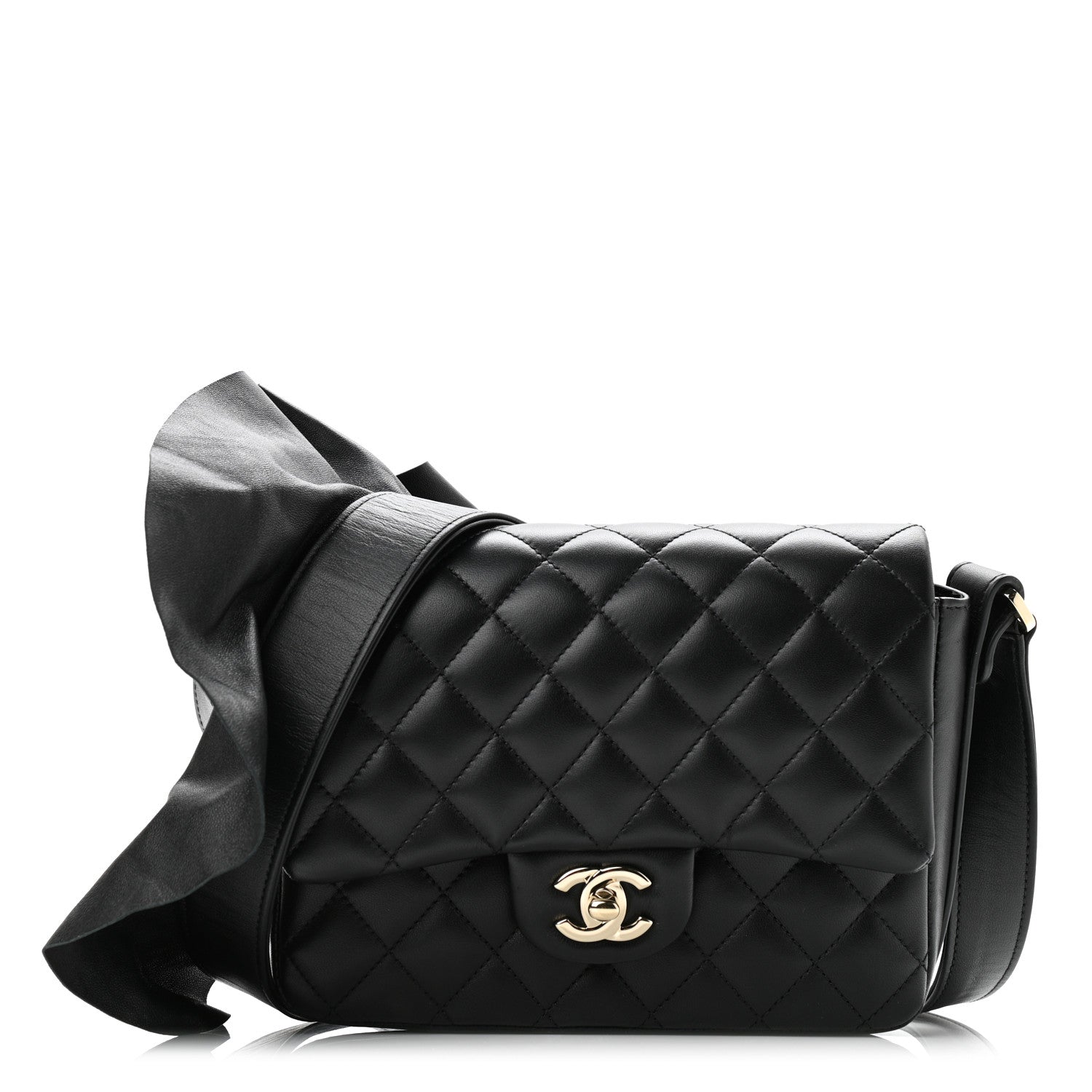 Chanel Calfskin Quilted Bolero De Chanel Flap Bag Black 1 of 11