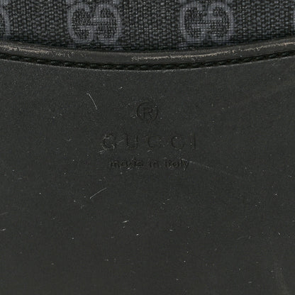 Gucci GG Supreme Monogram Gran Turismo Suitcase Black Grey 8 of 19