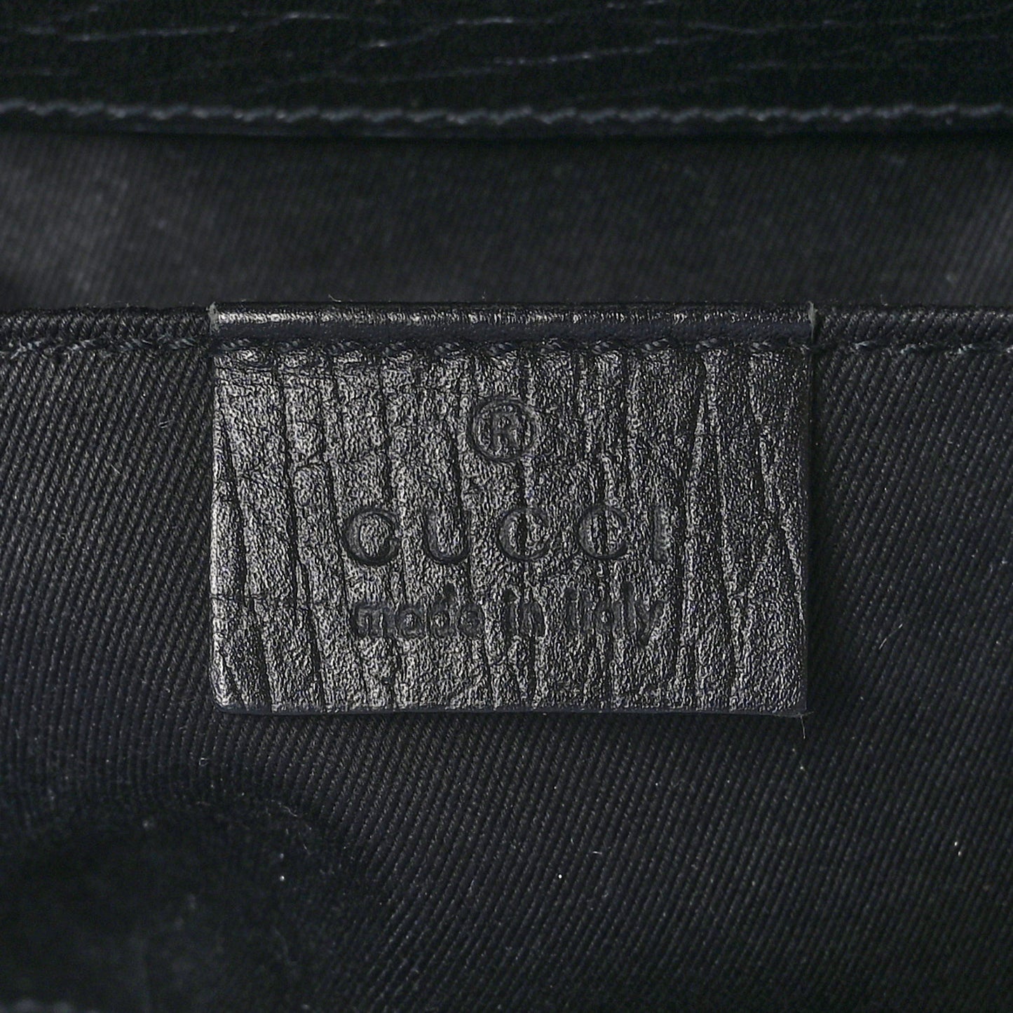 Monogram Horsebit Chain Clutch Black