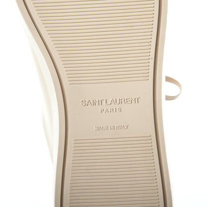 Saint Laurent Calfskin Andy Low Top Sneakers 36 Dark Coquille 6 of 7