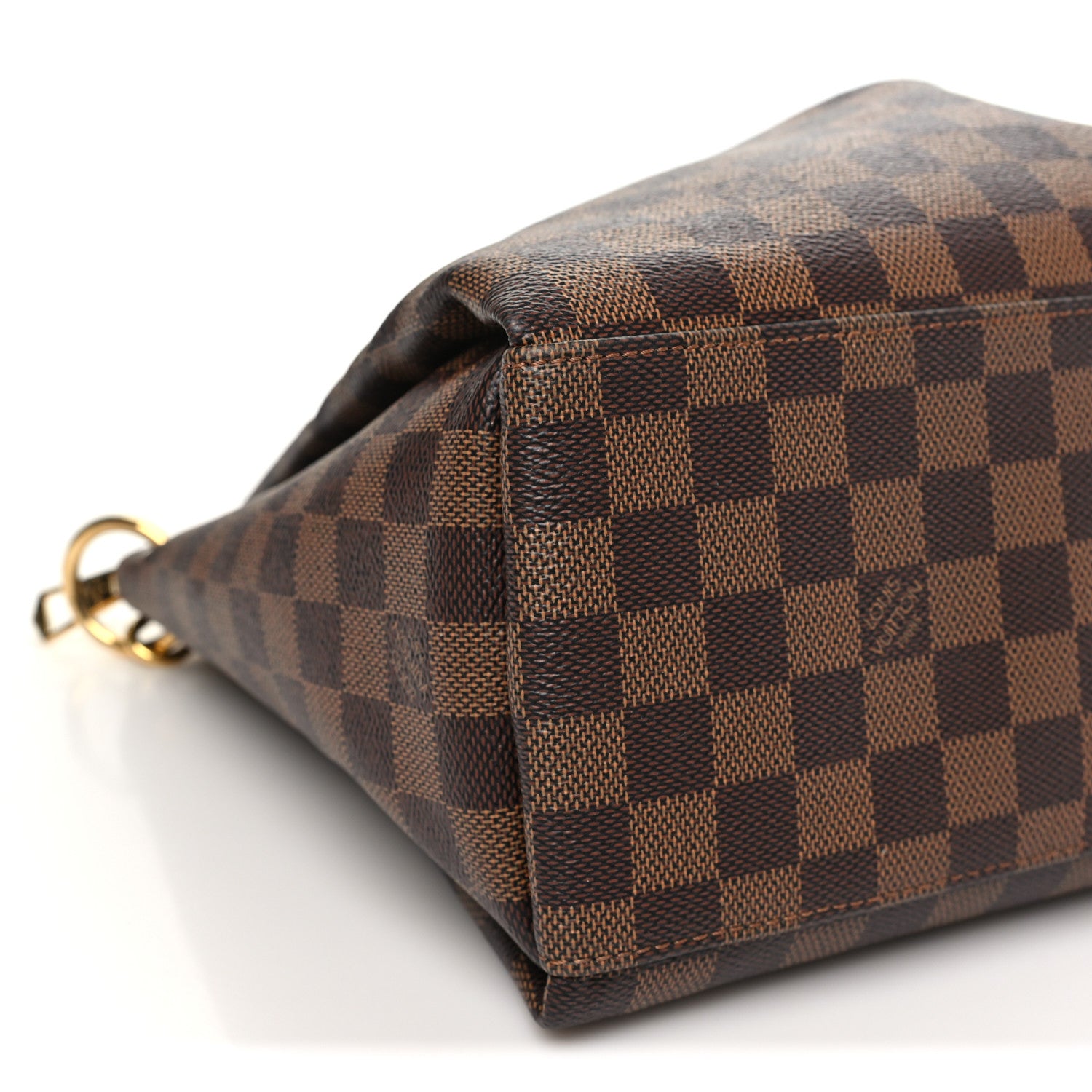 Louis Vuitton Damier Ebene Odeon Tote MM Black 8 of 9