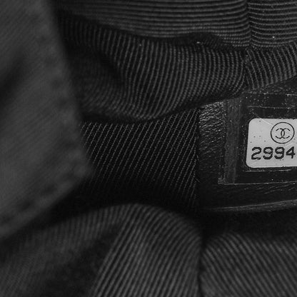 Chanel Lambskin Quilted CC Dweller Drawstring Bucket Bag Black 7 of 11