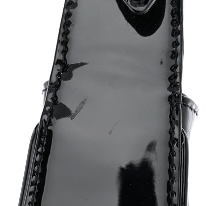Saint Laurent Patent Le 5 A 7 Hobo Black 11 of 12