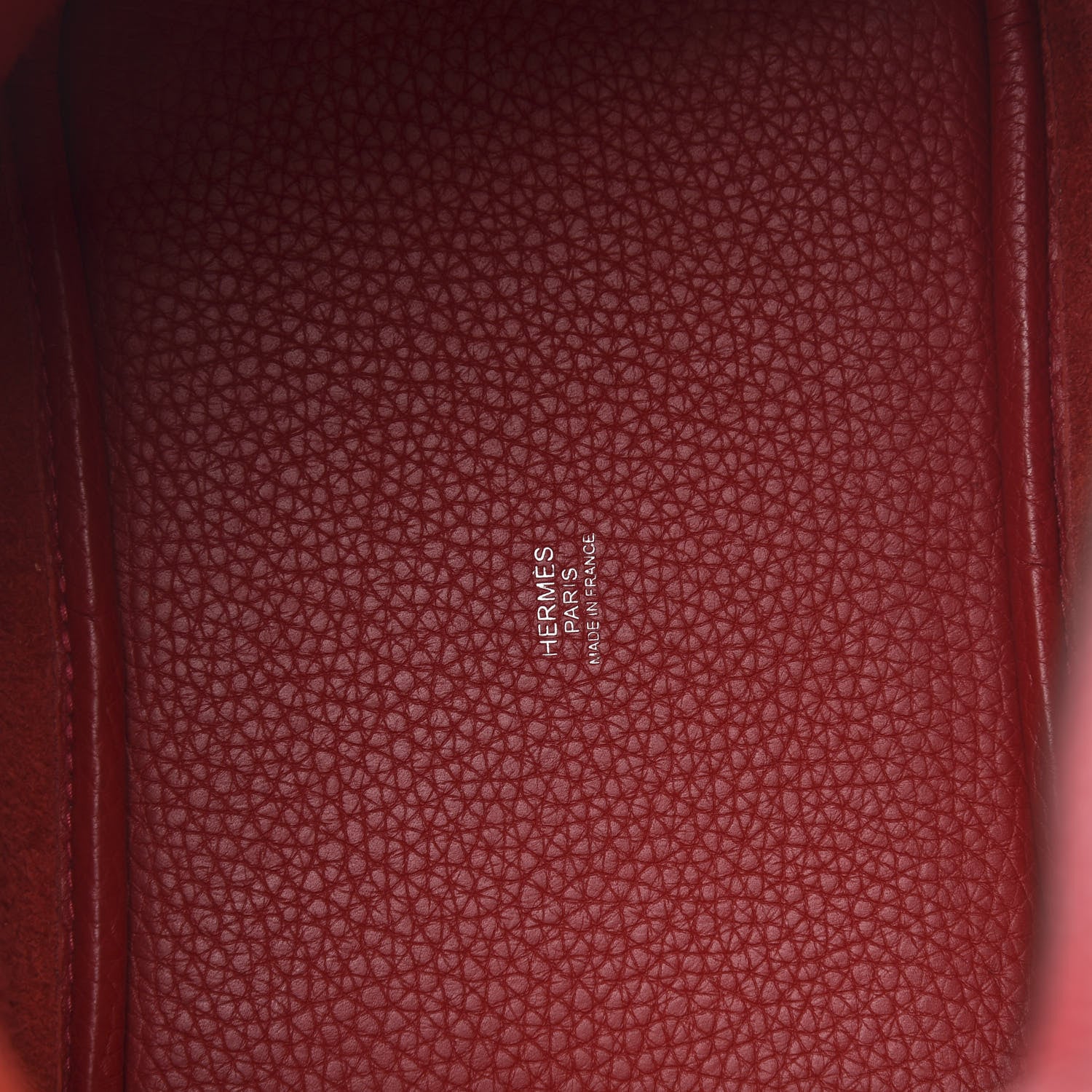 Hermes Taurillon Clemence Picotin Lock 18 PM Rouge Casaque 6 of 10