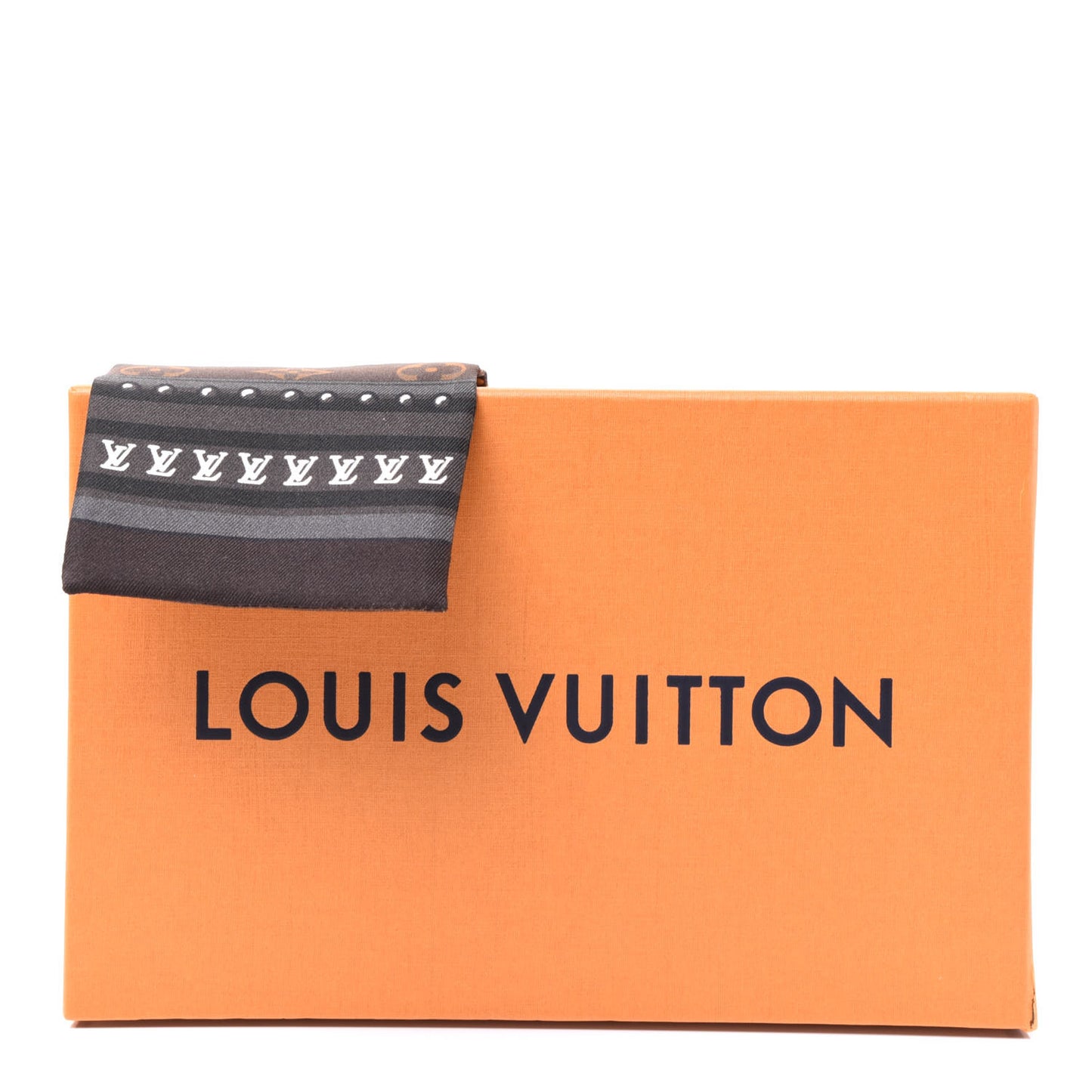 Silk Monogram LV World Bandeau Brown
