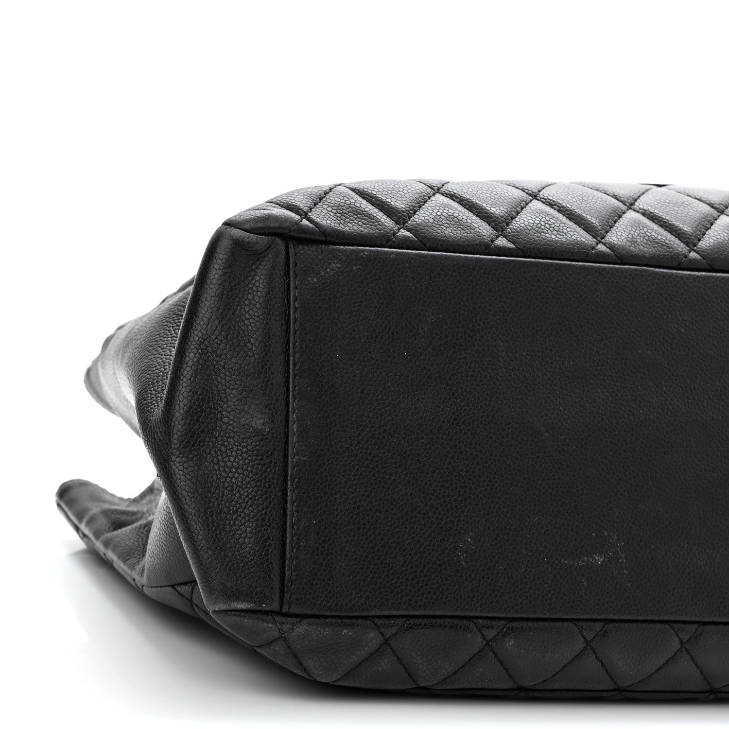 Chanel Caviar Quilted Grand Shopping Tote GST Black 9 of 11