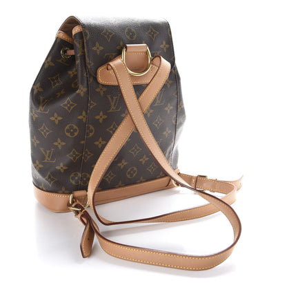 Louis Vuitton Monogram Montsouris MM Backpack 2 of 9