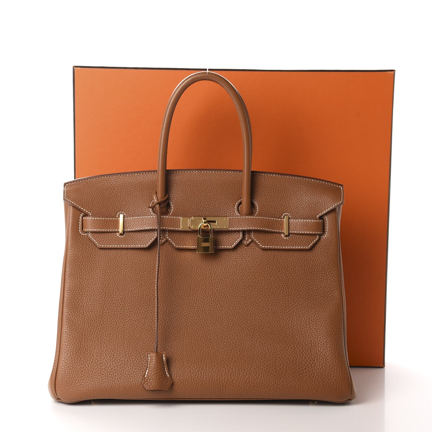 Hermes Togo Birkin 35 Gold 36 of 36