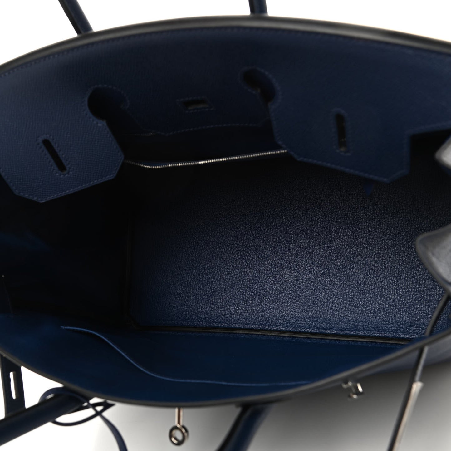 Epsom Birkin 35 Bleu Saphir