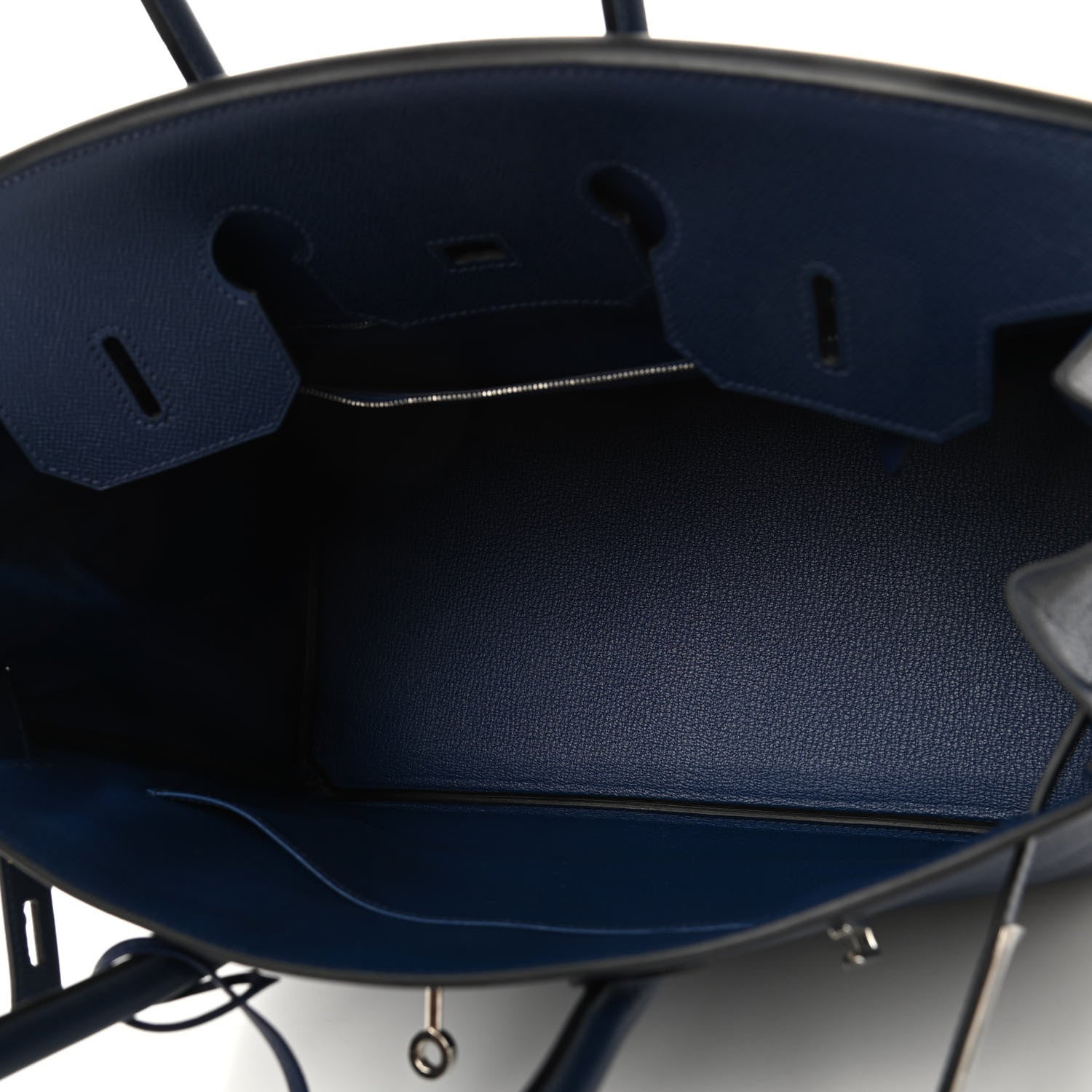 Hermes Epsom Birkin 35 Bleu Saphir 4 of 8