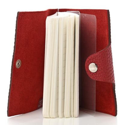 Hermes Togo Ulysse Mini Notebook Rouge Garance 5 of 8